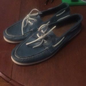 Blue Sperrys